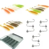 Packs Et Ensembles - PACIFIC PECHE Pack 18 Shad 8.5cm +  9 Têtes Plombées + Boîte Offerte