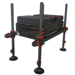 Packs - TEAM FRANCE Pack station de pêche au coup s-lock match light + repose-pieds