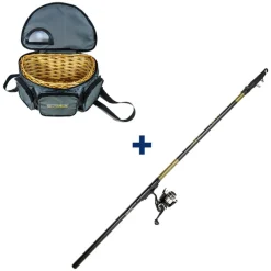 Packs & Ensembles - STROW Pack Combo Téléréglable 4m + Panier Truite