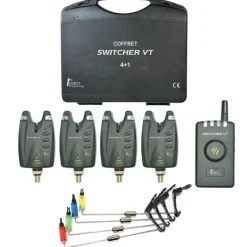 Packs - TEAM CARPFISHING Pack 4 Switcher + Centrale + 4 Dropper