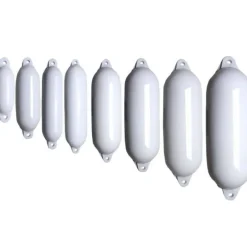 Équipements - MAJONI Pare-battage Eco Fender 2 - 2 yeux - ø12x42cm - blanc