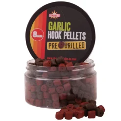 Appâts / Amorces - DYNAMITE BAITS Pellet Pre Drilled Garlic Hook Pellets , 150g