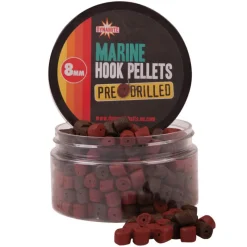 Appâts / Amorces - DYNAMITE BAITS Pellet Pre Drilled Marine Halibut Hook Pellets , 150g