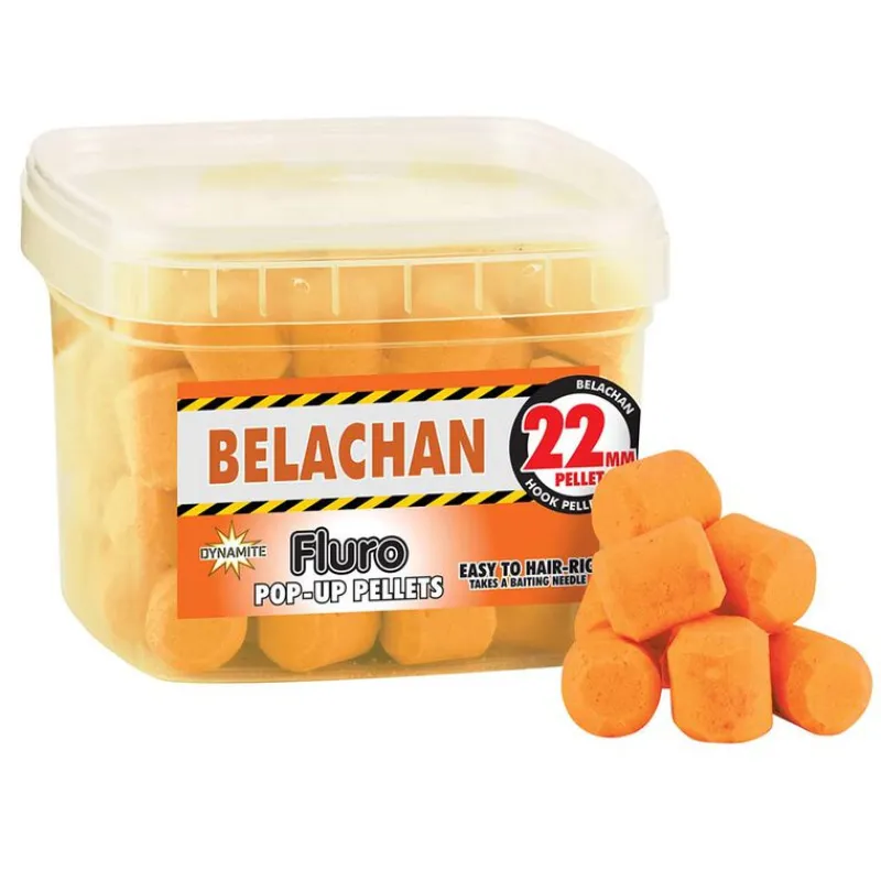 Appâts / Amorces - DYNAMITE BAITS Pellet Pop up Dynamite Bait Fluoro Pellet Belachan 22mm