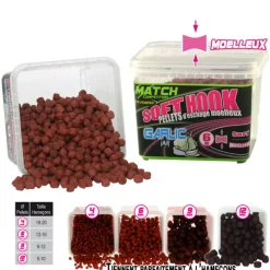Appâts / Amorces - FUN FISHING Pellets d'eschage coup soft hook pellets ail 120g