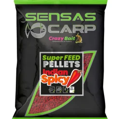 Appâts / Amorces - SENSAS Pellet Super Feed Indian Spicy 650 g