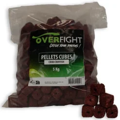 Appâts / Amorces - OVERFIGHT Pellets Crab Crayfish  Pellets Cube 5kg