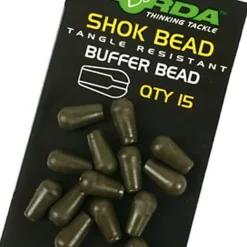 Acc.Montages/Hameçons - KORDA Perle de protection pour ligne carpe shock bead (weedy green)