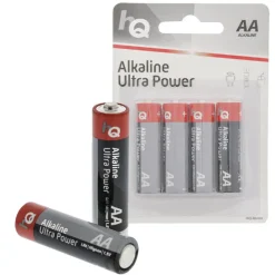 Énergie Et Éclairage|Détection - GENERIQUE Piles carpe alkaline aa sous blister (x4)