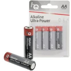 Énergie Et Éclairage|Détection - GENERIQUE Piles carpe alkaline aa sous blister (x4)