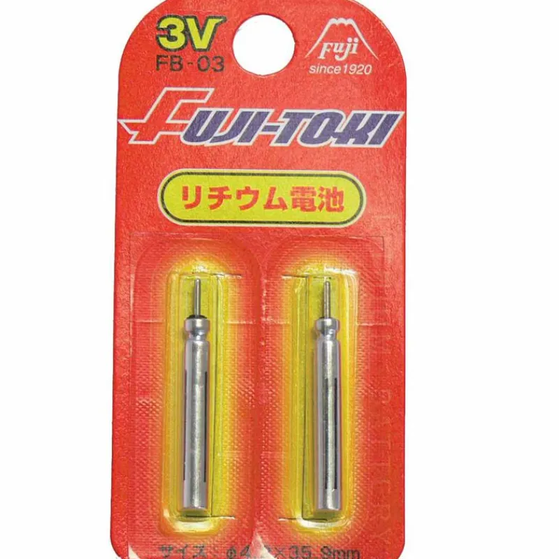 Montages / Hameçons - FLASHMER Piles lithium fuji-toki br435