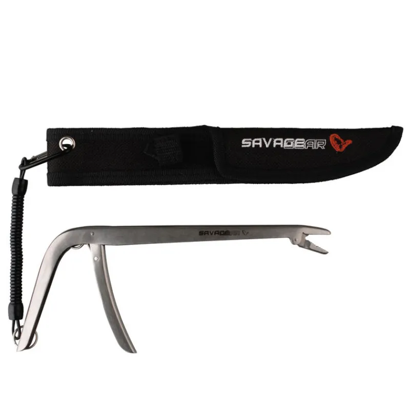 Outillages|Outillages - SAVAGE GEAR Pince dégorgeoir carnassier pistol deepthroat hookout 22.5cm