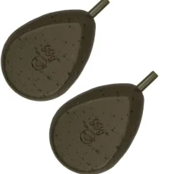 Acc.Montages/Hameçons - KORDA Plomb in line flat pear (x2)