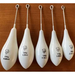 Surfcasting|Montages / Hameçons - LEMER Plomb missile MGA Blanc (x1)
