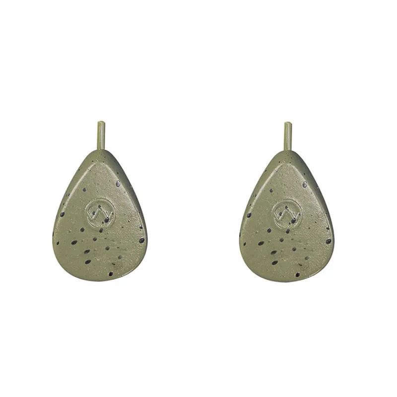 Acc.Montages/Hameçons - PROWESS Plomb Flat Pear Camo Inline x2
