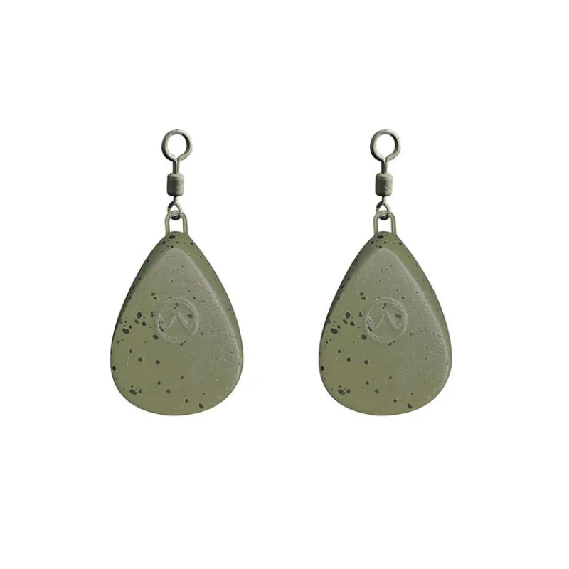 Acc.Montages/Hameçons - PROWESS Plomb Flat Pear Camo Swivel x2