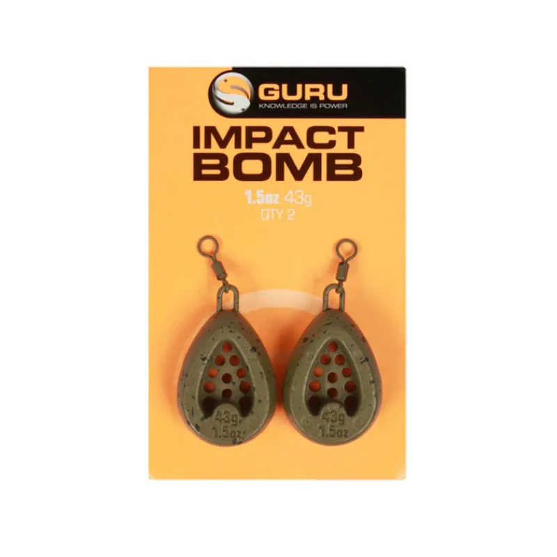 Cages Feeder - GURU Plombs d'arlesey coup impact bomb (x2)
