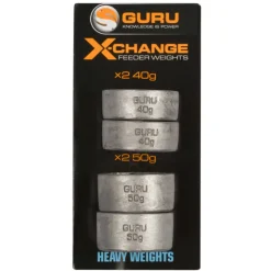 Cages Feeder - GURU Plombs pour cages feeder coup x-change distance feeder weights heavy (x4)