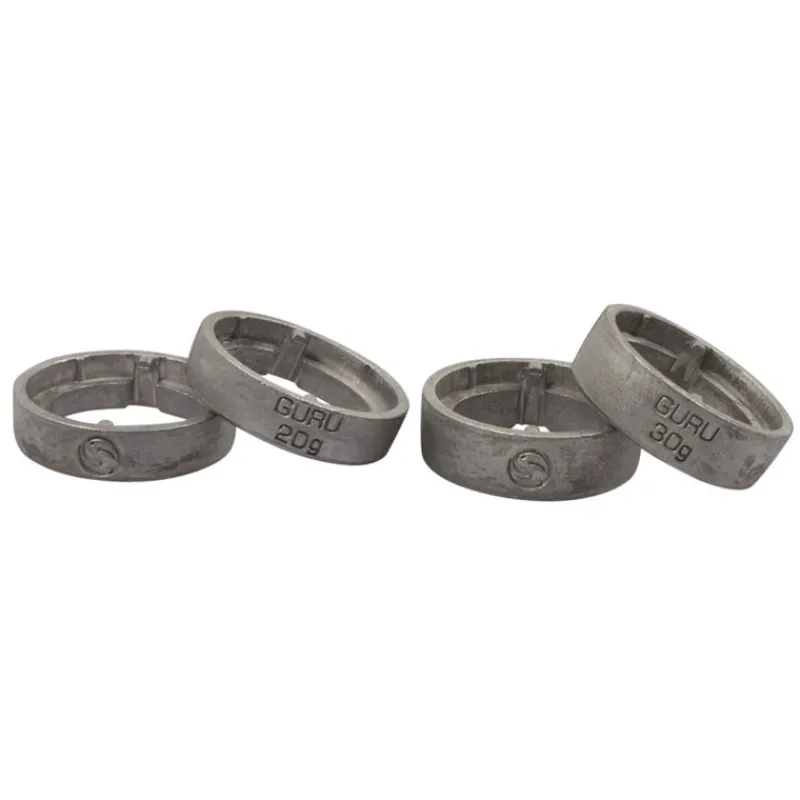 Cages Feeder - GURU Plombs pour cages feeder coup x-change distance feeder weights light (x4)