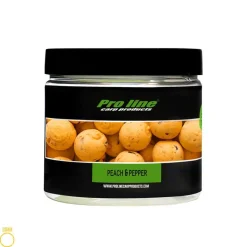 Appâts Et Fabrication - PROLINE Pop up peach + pepper 15mm