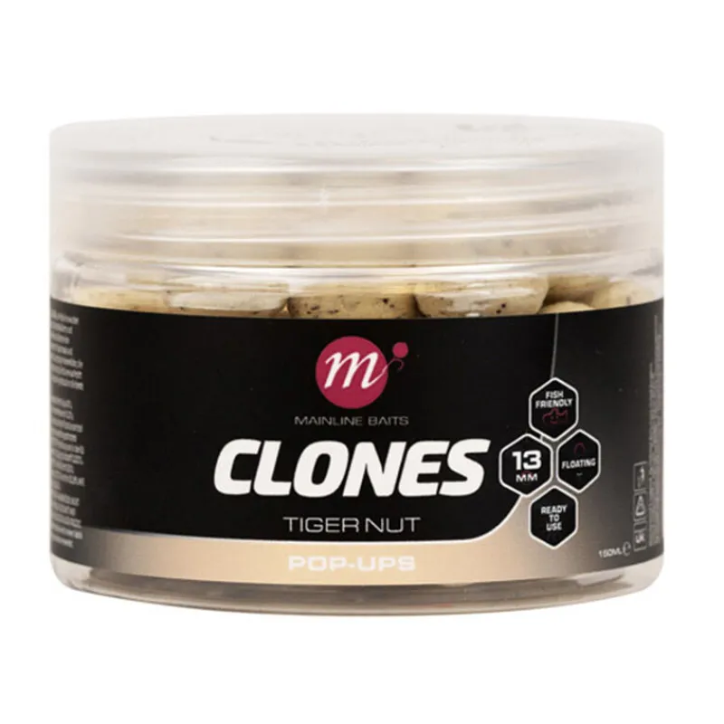 Appâts Et Fabrication - MAINLINE Pop-Ups Clones Tiger Nut 13mm 150ml