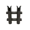 Équipements - SEANOX Porte Canne 2 Cannes Fixe PVC Noir