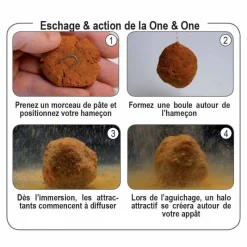 Appâts / Amorces - FUN FISHING Pâte d'Eschage One and One Monster Crab 500g