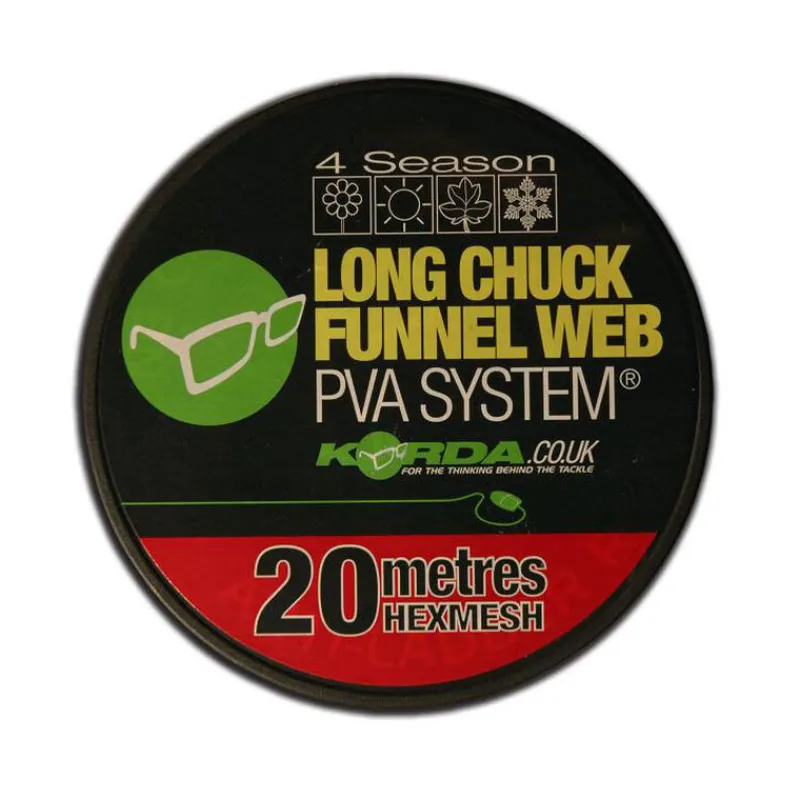 Amorçage/Propulsion - KORDA Recharge filet soluble Hexmesh 20m