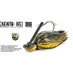 Leurres - MOLIX Rubber Jig Kento Jig DG 7g