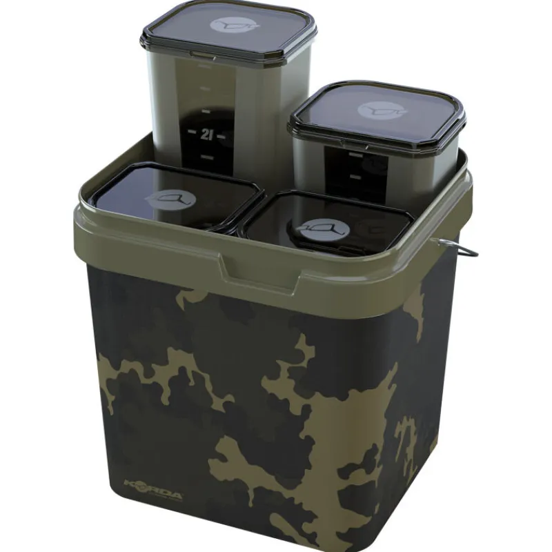 Amorçage/Propulsion|Bagagerie/Rangement - KORDA Seau Kontainer System 17L