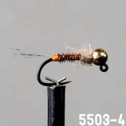 Leurres À Truite - GARBOLINO Set Nymphe x4 - petites rivières / eaux teintées