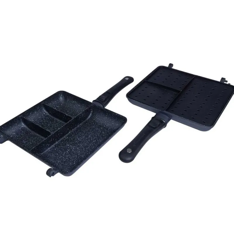 Bivouac/Confort - RIDGE MONKEY Set Combi et Cuit Vapeur Connect XXL Granite Edition