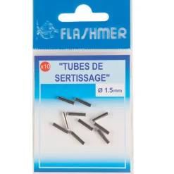 Pêche Du Thon|Surfcasting - FLASHMER Sleeve inox (pochette de 10 pièces)