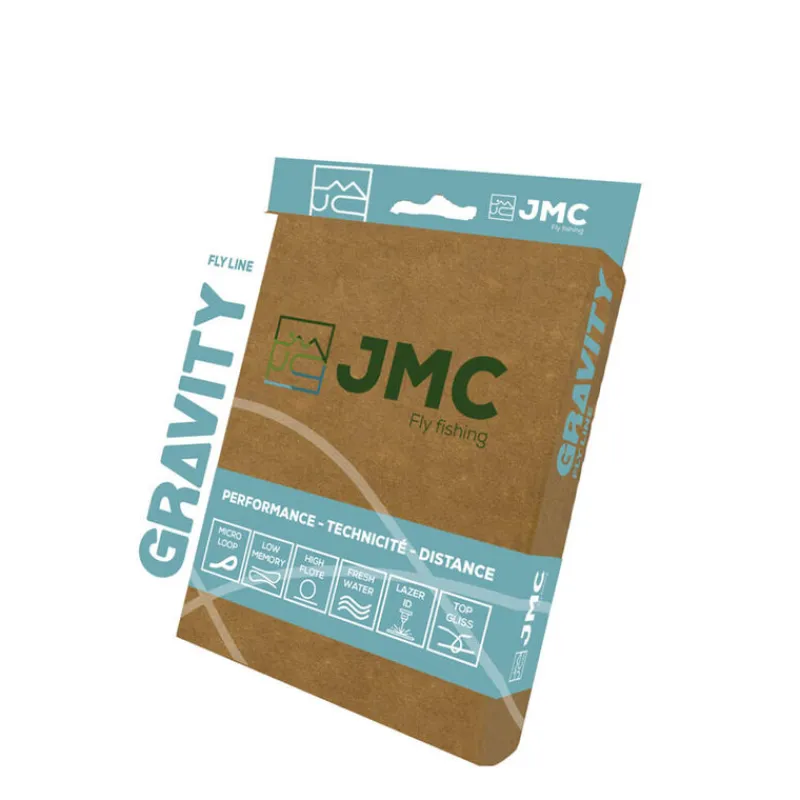 Soie - JMC Soie Flottante Gravity Trout WF Light/Olive 27m