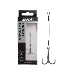 Hameçons Et Montages - BKK Stinger acier Spear Stinger 7x7 Wire Taille #6 (x2)