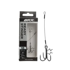 Hameçons Et Montages - BKK Stinger Assist Spear SS Ready Stinger 7x7 Wire Taille #4 (x2)
