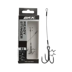 Hameçons Et Montages - BKK Stinger Assist Spear SS Ready Stinger 7x7 Wire Taille #6 (x2)