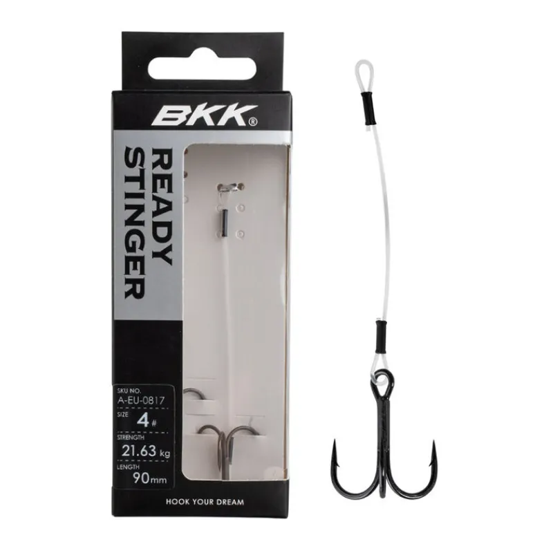 Hameçons Et Montages - BKK Stinger Spear Stinger Fluoro Taille #4 (x2)