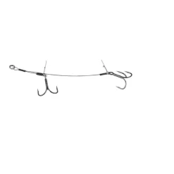 Hameçons Et Montages - SAVAGE GEAR Stinger Carbon49 Double Stinger (x2)