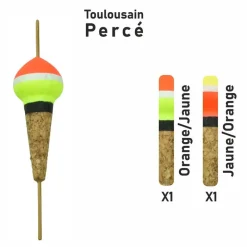 Lignes Et Accessoires De Montage - GARBOLINO Streamline flotteur truite x2- Flotteur Toulousain Fendu