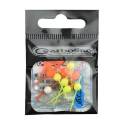 Lignes Et Accessoires De Montage - GARBOLINO Streamline Reperes de ligne Ball  (5JAU +5ORA +BLC)