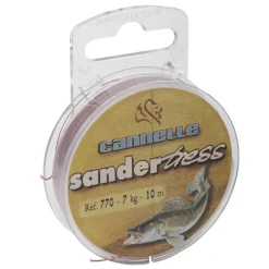 Tresses, Nylons, Fluorocarbones - CANNELLE Tresse à Bas de Ligne Sandertress C770 10m