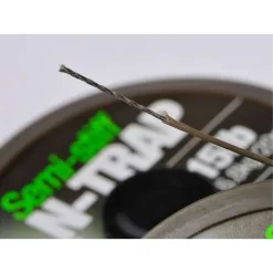 Acc.Montages/Hameçons - KORDA Tresse à bas de ligne carpe n-trap semi -stiff green 20m