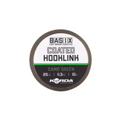 Découverte Pêche À La Carpe|Acc.Montages/Hameçons - KORDA Tresse à bas de ligne basix coated hooklink 10m
