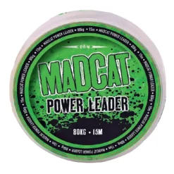 Acc. Montage / Hameçons|Filaments - MADCAT Tresse à bas de ligne silure power leader 15m