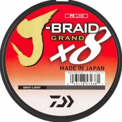 Pêche Du Thon|Pêche Aux Leurres - DAIWA Tresse jbraid grand gris (8 brins) bobine de 270m
