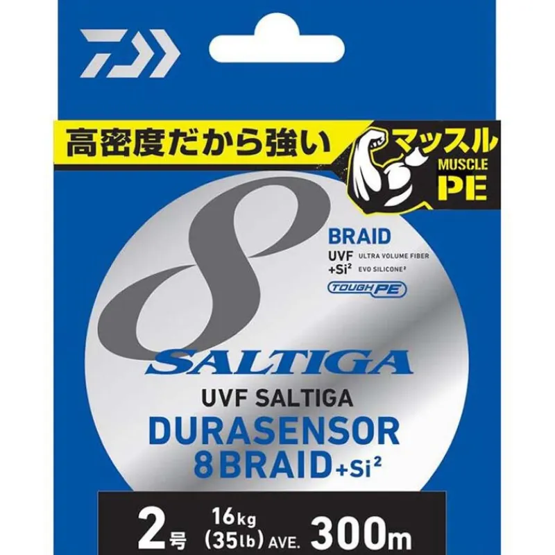 Pêche Du Thon|Tresses, Nylons, Fluorocarbones - DAIWA Tresse Saltiga 8B 300m