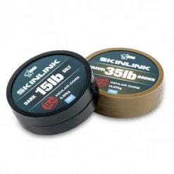 Acc.Montages/Hameçons - NASH Tresse gainée skinlink stiff 10m dark silt