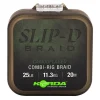 Filaments - KORDA Tresse Slip-D Braid 25lb 20m