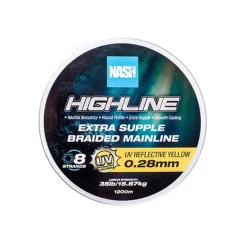 Filaments - NASH Tresse Highline Extra Supple Braid UV Yellow 600m